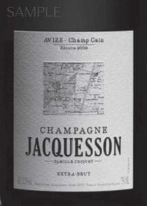 Jacquesson Avize Champ Cain_001