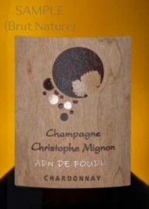 Christophe Mignon ADN de Foudre Chardonnay Brut Nature_001