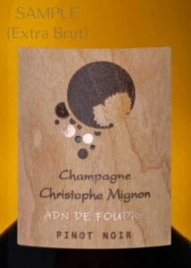 Christophe Mignon ADN de Foudre Pinot Noir Extra Brut_001