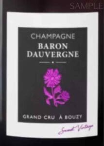 Baron Dauvergne Sweet Vintage Extra Sec_001